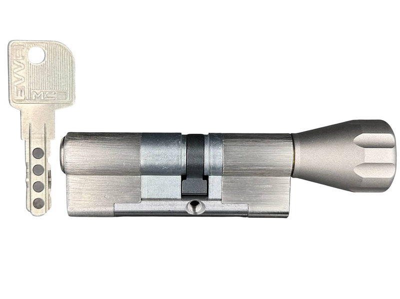 Цилиндр EVVA MCS кл\верт 112мм (51+61В) хром